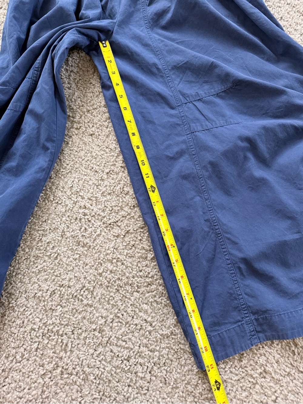 EUC ANTHROPOLOGY Shirting Parachute Jumpsuit - Picture 9 of 13